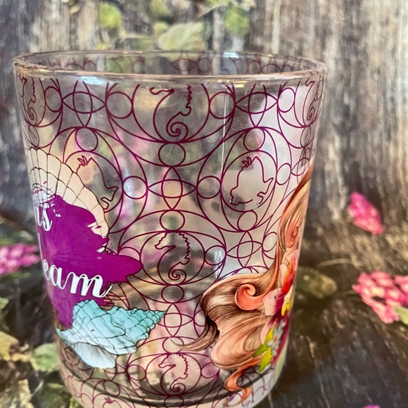 Hot Topic Online Exclusive Disney The Little Mermaid “Dreams Gleam” Glass Mug - Picture 4 of 14